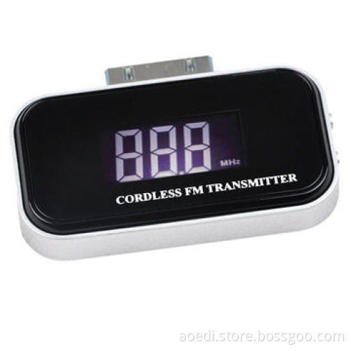 Mini car MP3 player FM modulator for iPhone/iPad/mobiles, 87.5 to 108.0MHz FM frequency AD-0129
